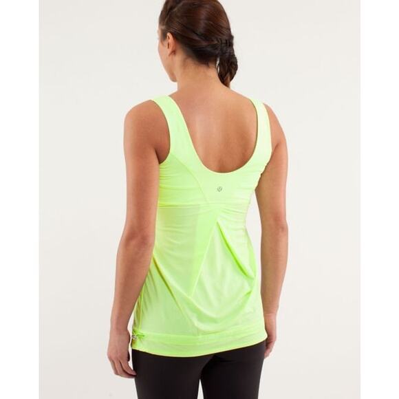 Lululemon Tops - Lululemon Run: Tame Me Tank Faded Zap Size 10